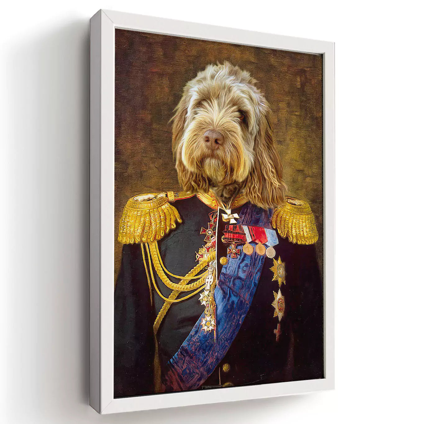Admiral - Custom Vintage Pet Portrait - Lola & Pops