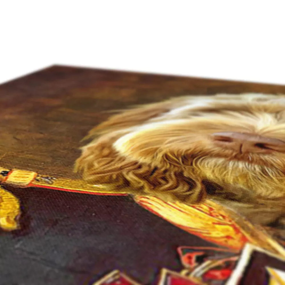 Admiral - Custom Vintage Pet Portrait - Lola & Pops