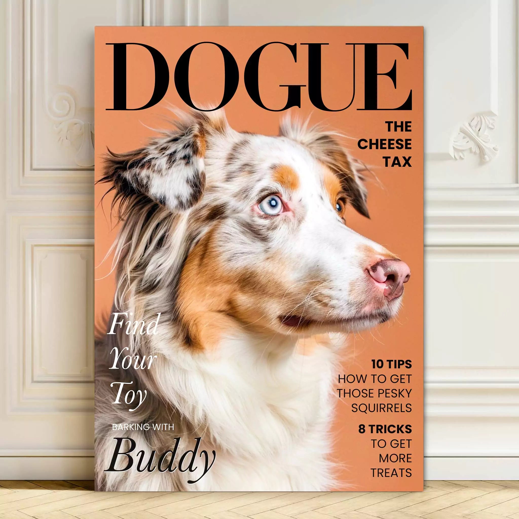 dogue dog magazine portrait cover