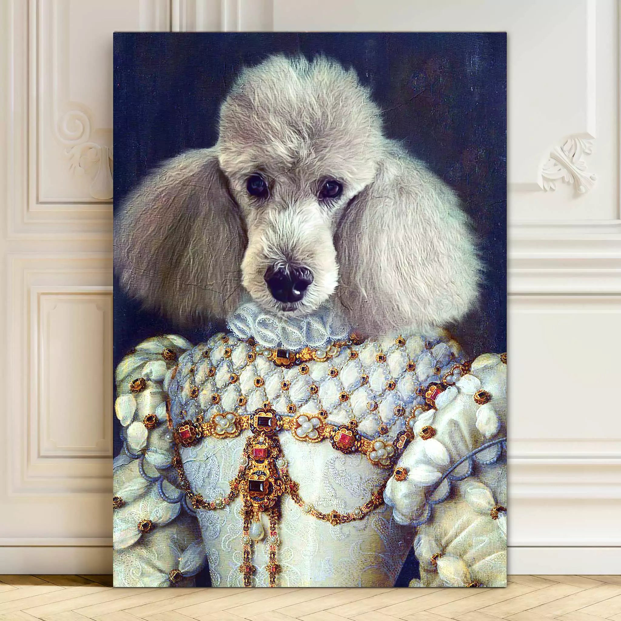 Empress - Custom Vintage Pet Portrait - Lola & Pops