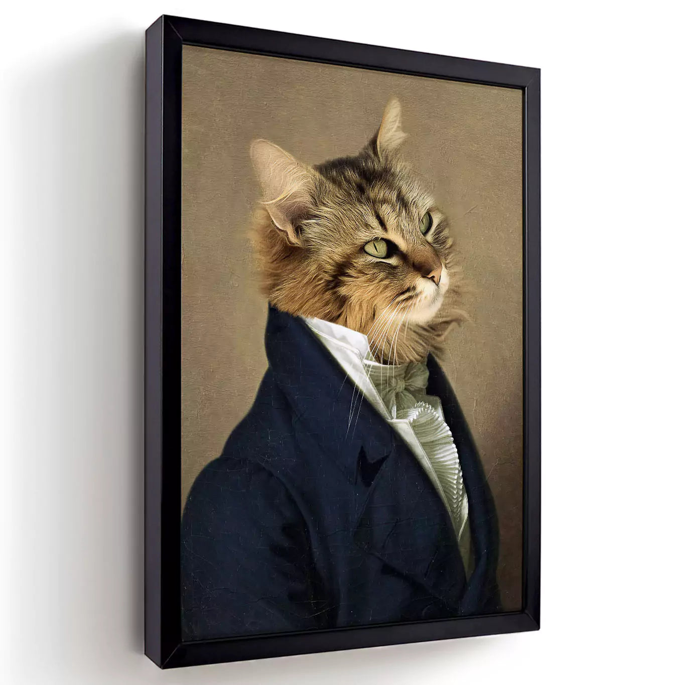 The Gentleman - Custom Vintage Pet Portrait - Lola & Pops