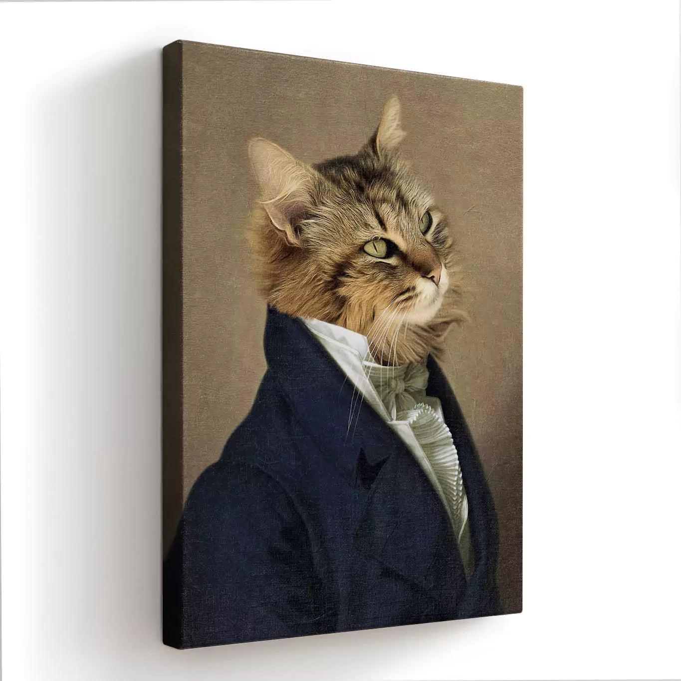 The Gentleman - Custom Vintage Pet Portrait - Lola & Pops