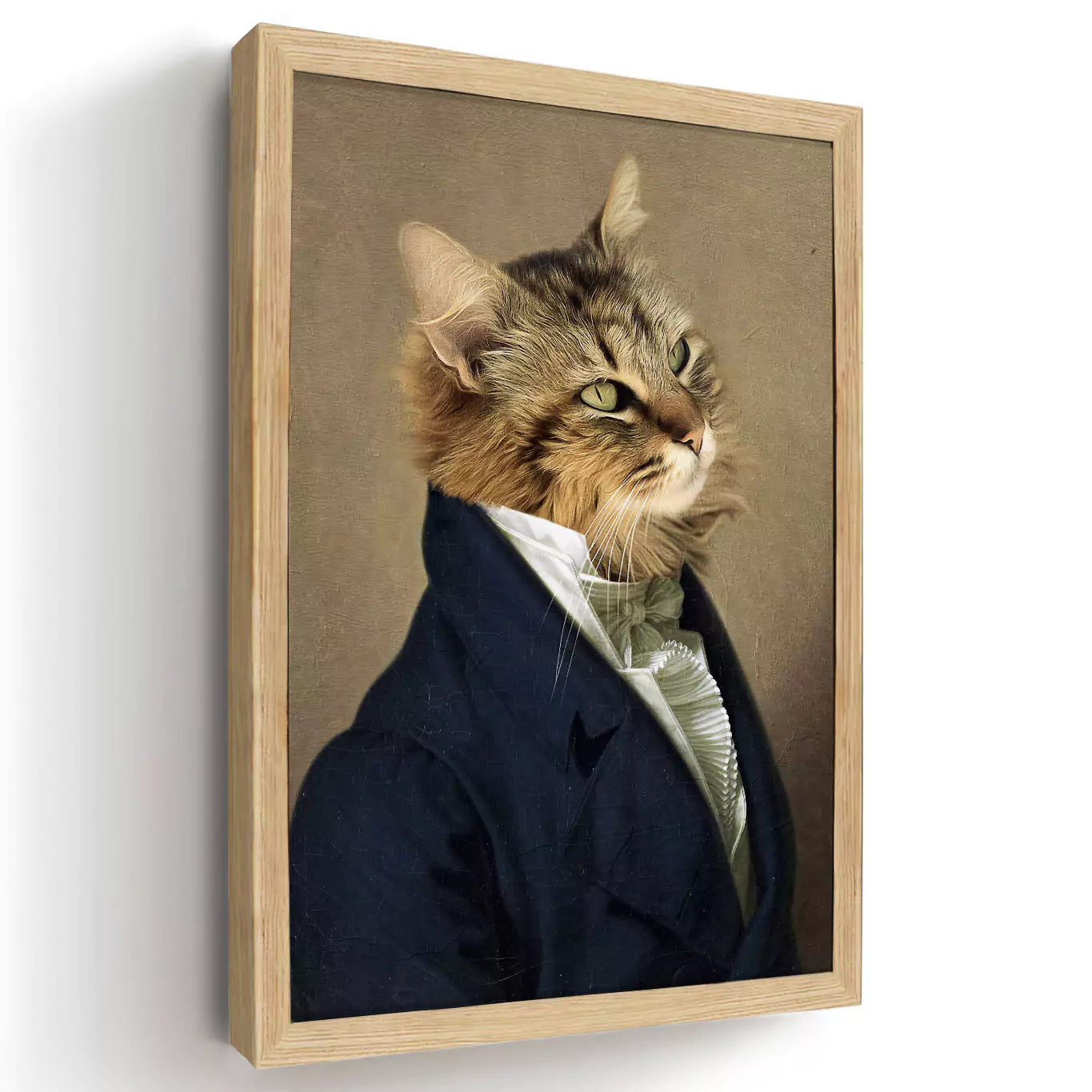 The Gentleman - Custom Vintage Pet Portrait - Lola & Pops