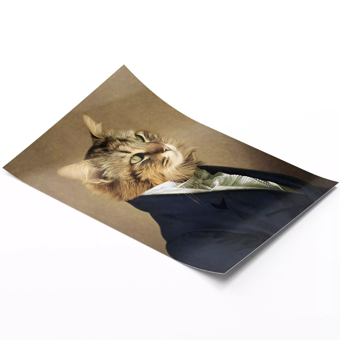 The Gentleman - Custom Vintage Pet Portrait - Lola & Pops