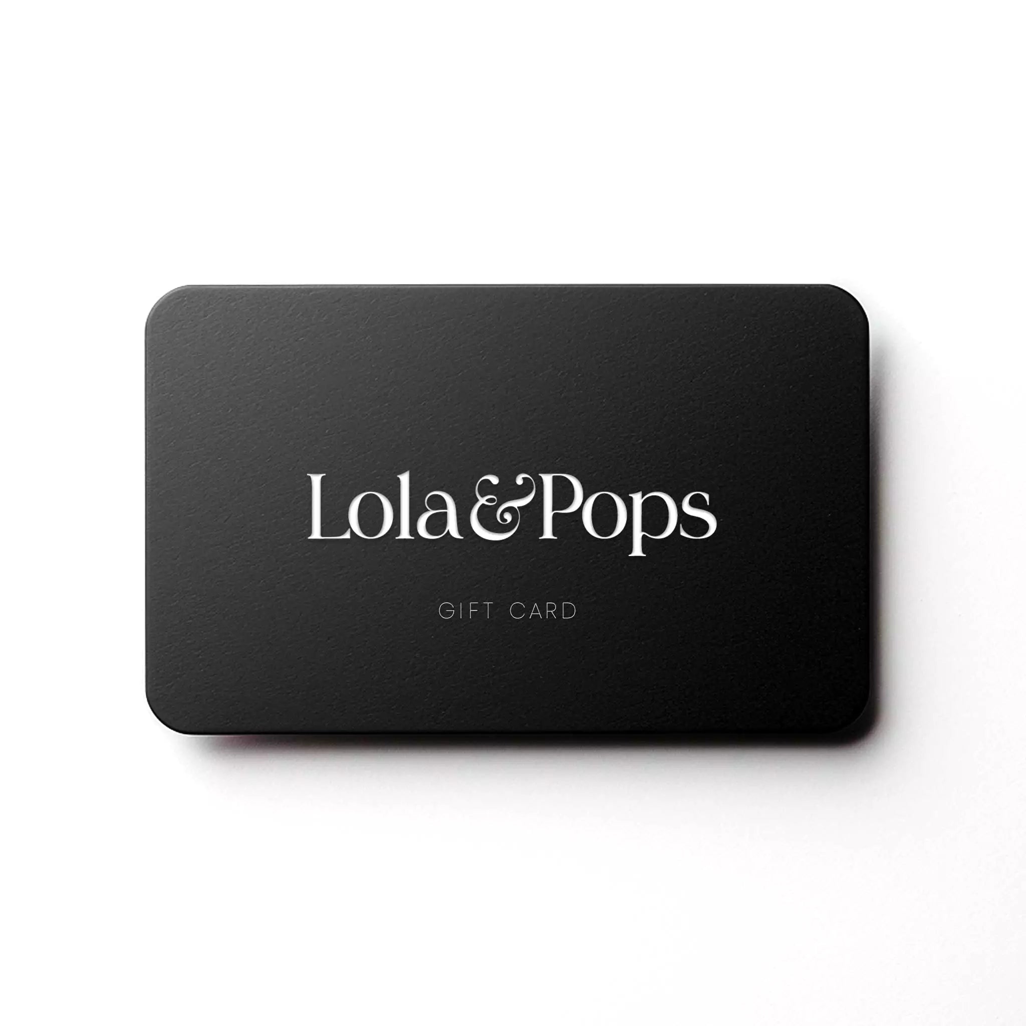 Lola & Pops Pet portrait gift card, pet portrait gift voucher