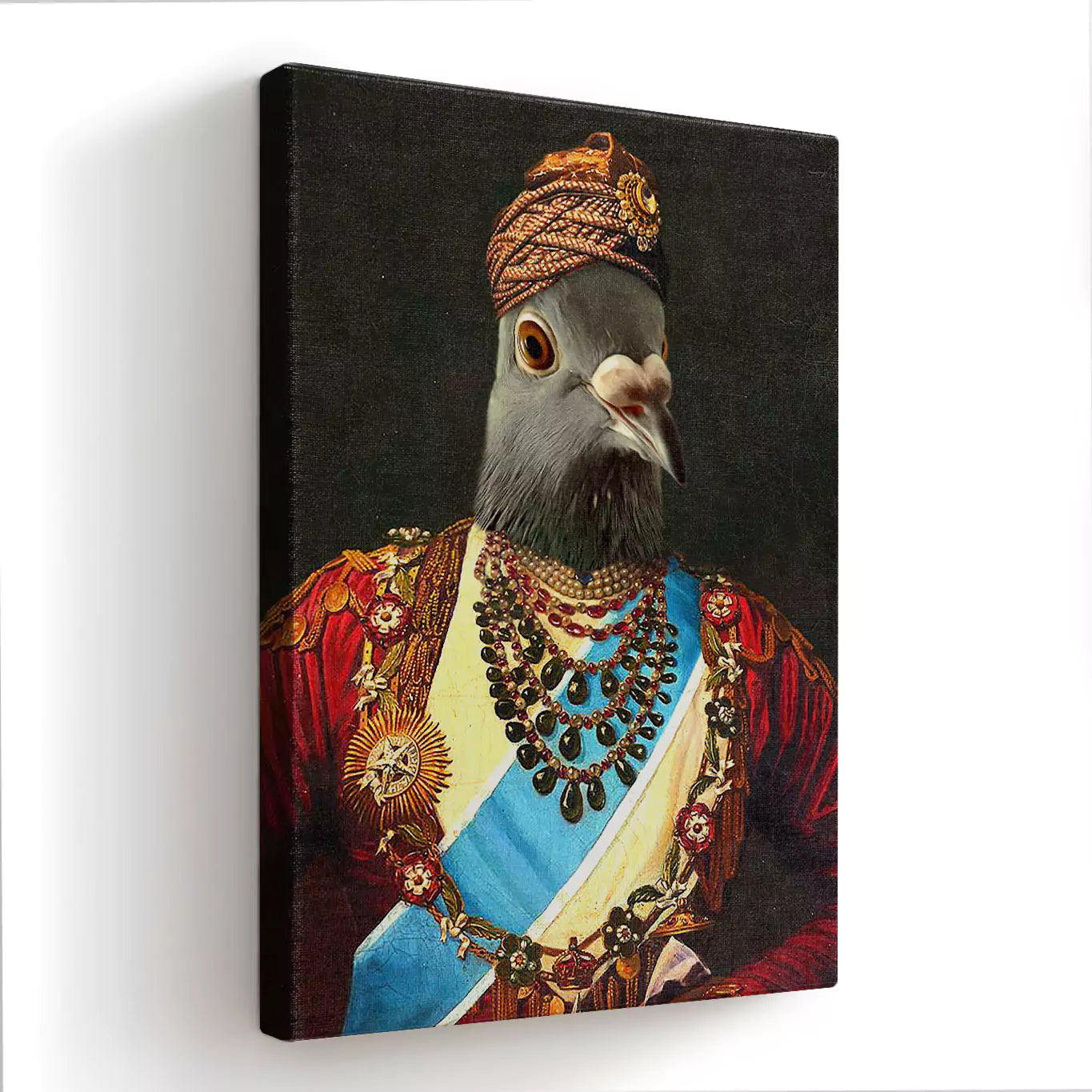 maharaja pigeon canvas