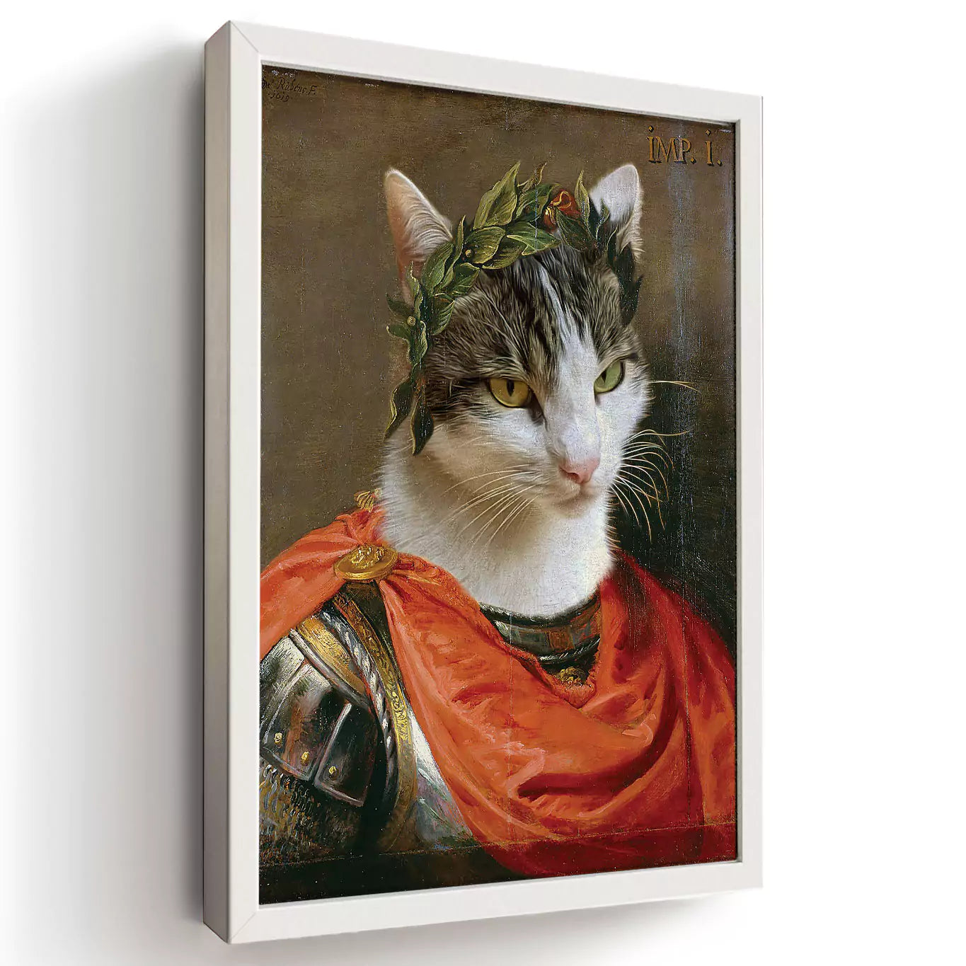 Roman Emperor - Custom Vintage Pet Portrait - Lola & Pops