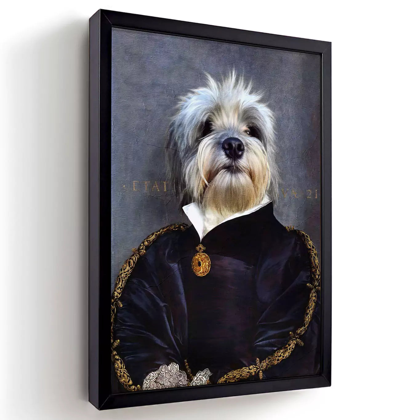 The Countess - Custom Vintage Pet Portrait - Lola & Pops