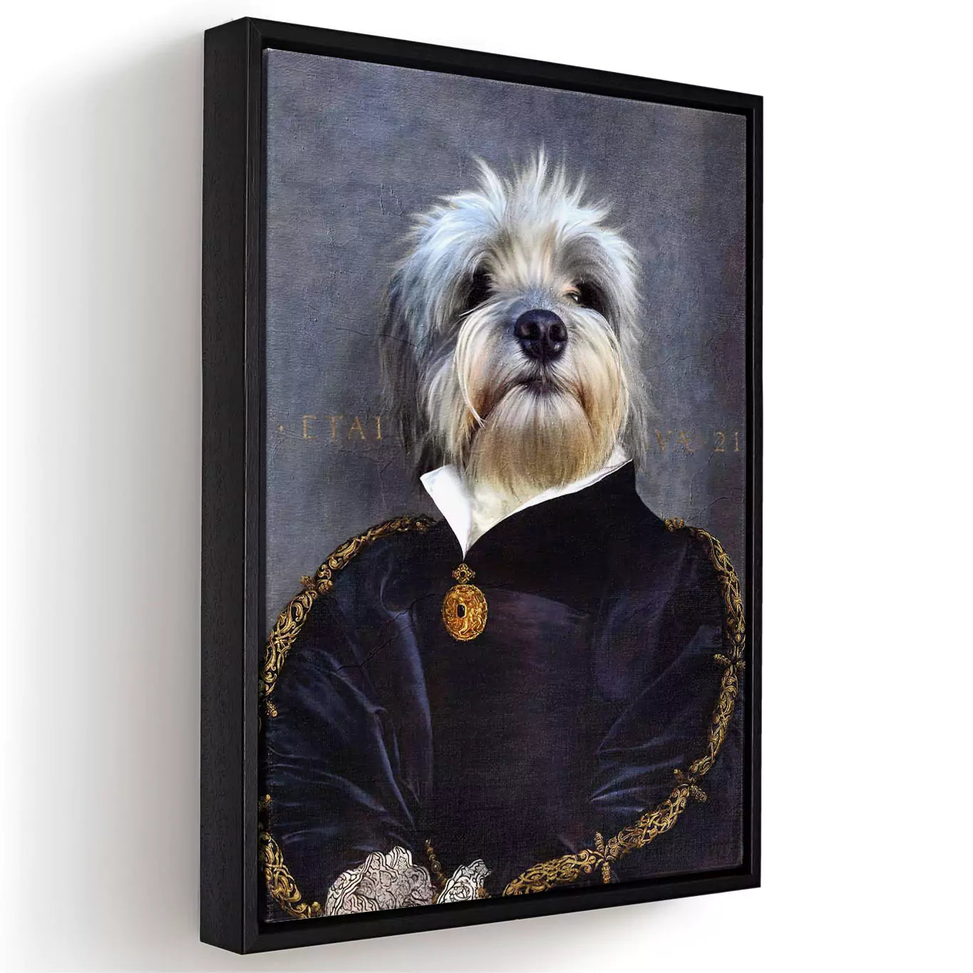 The Countess - Custom Vintage Pet Portrait - Lola & Pops