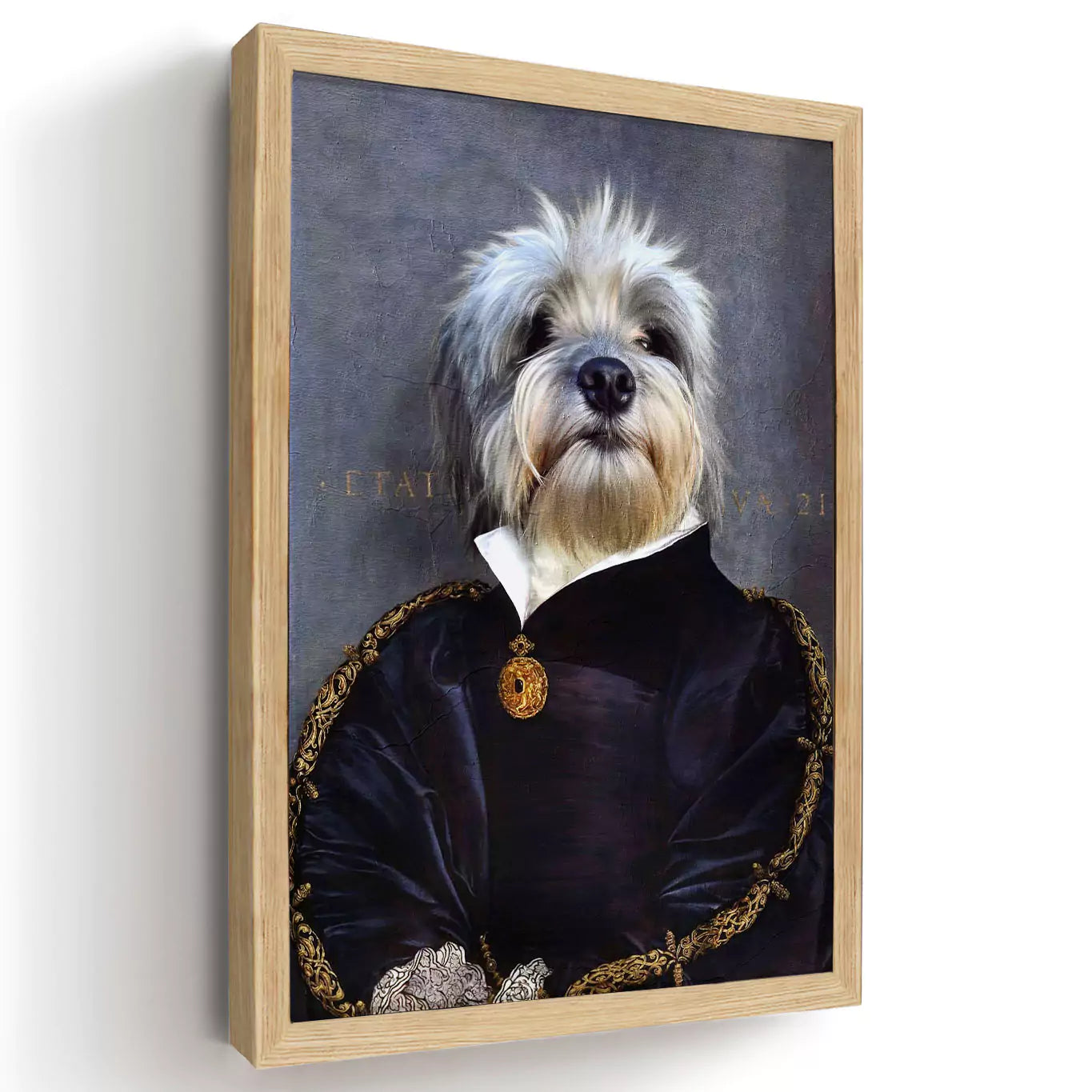 The Countess - Custom Vintage Pet Portrait - Lola & Pops