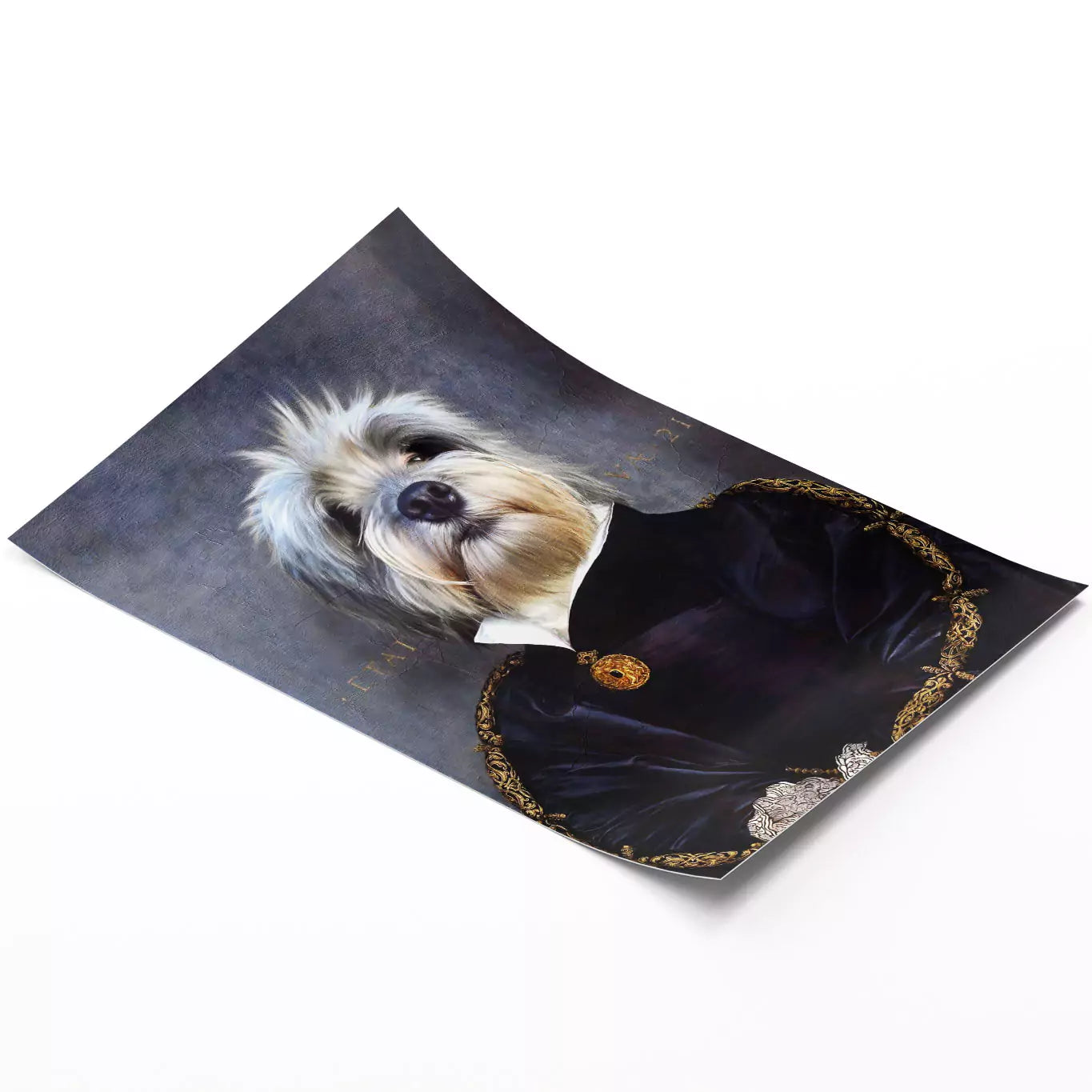 The Countess - Custom Vintage Pet Portrait - Lola & Pops