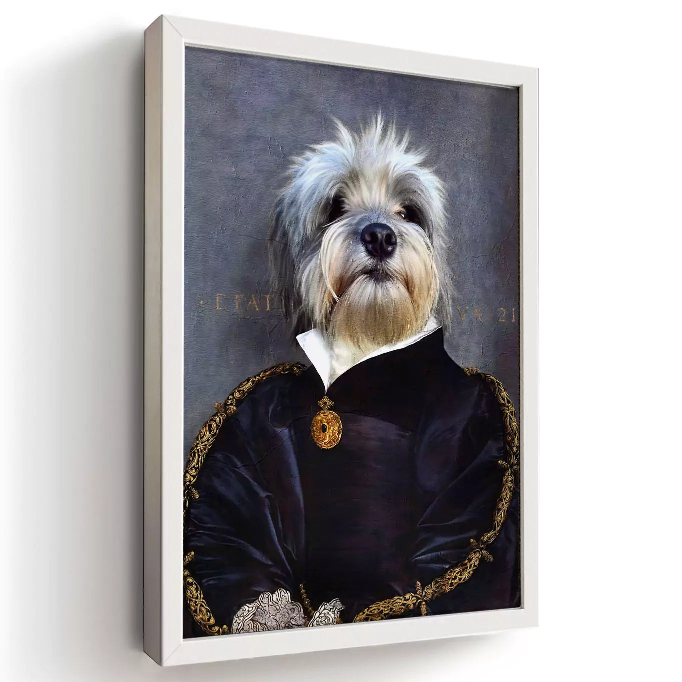 The Countess - Custom Vintage Pet Portrait - Lola & Pops