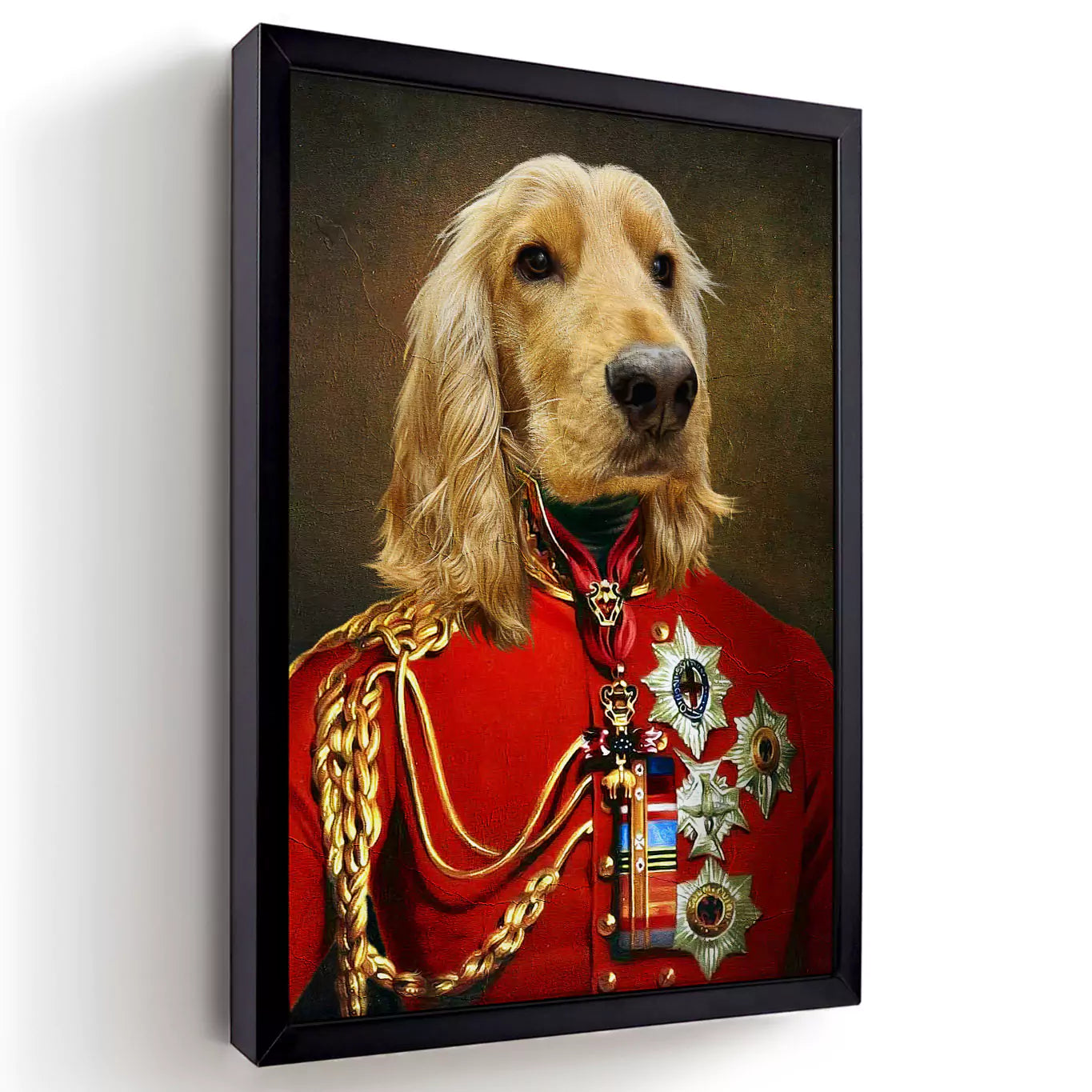 The Prince - Custom Vintage Pet Portrait - Lola & Pops