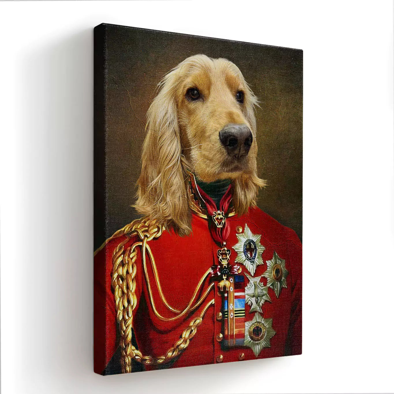 The Prince - Custom Vintage Pet Portrait - Lola & Pops