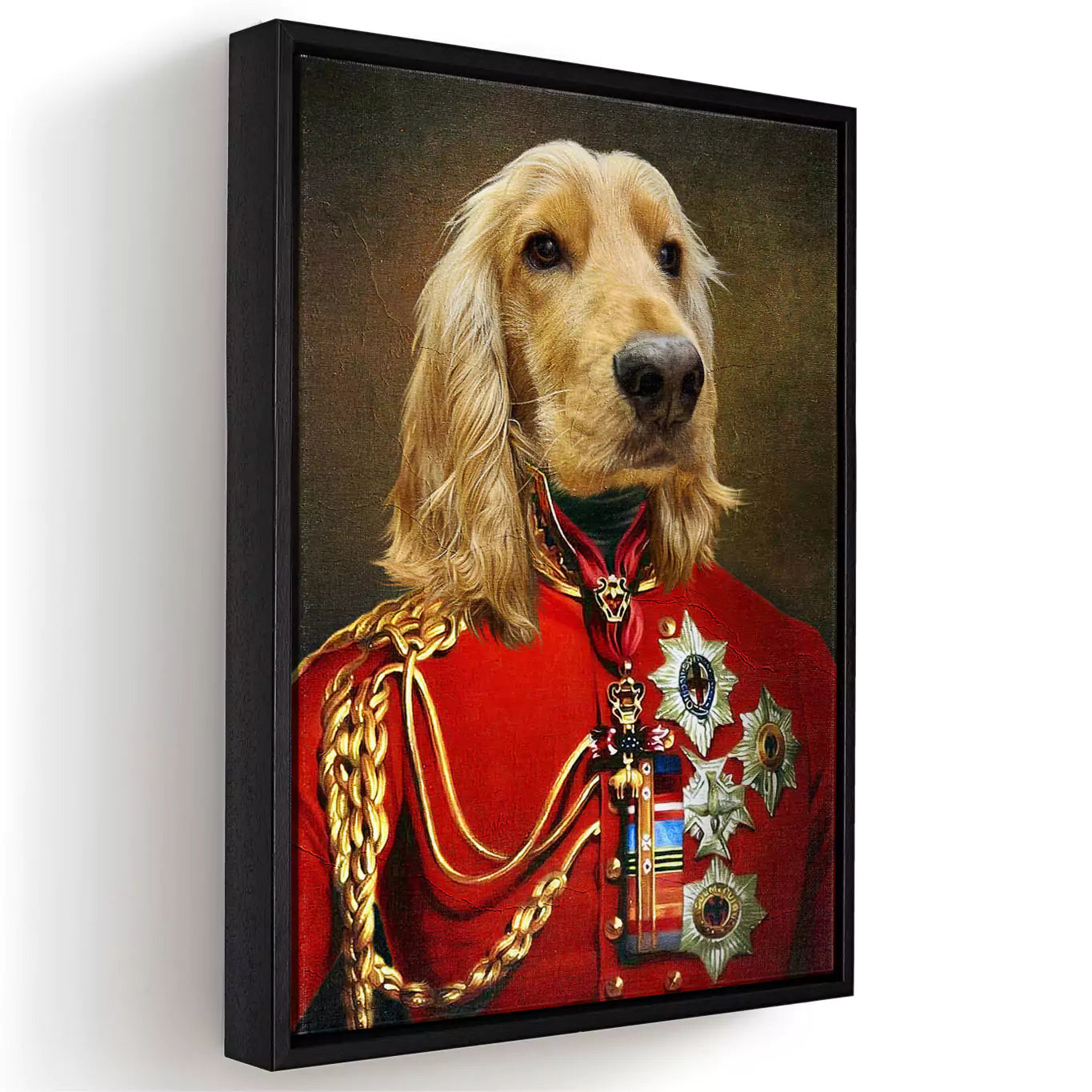 The Prince - Custom Vintage Pet Portrait - Lola & Pops