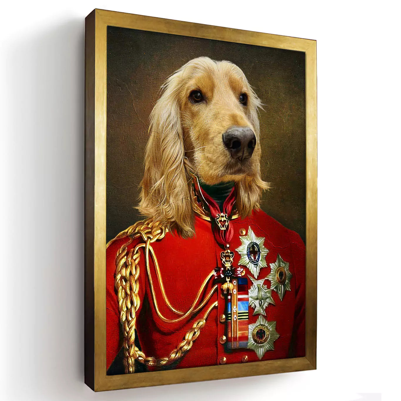 The Prince - Custom Vintage Pet Portrait - Lola & Pops