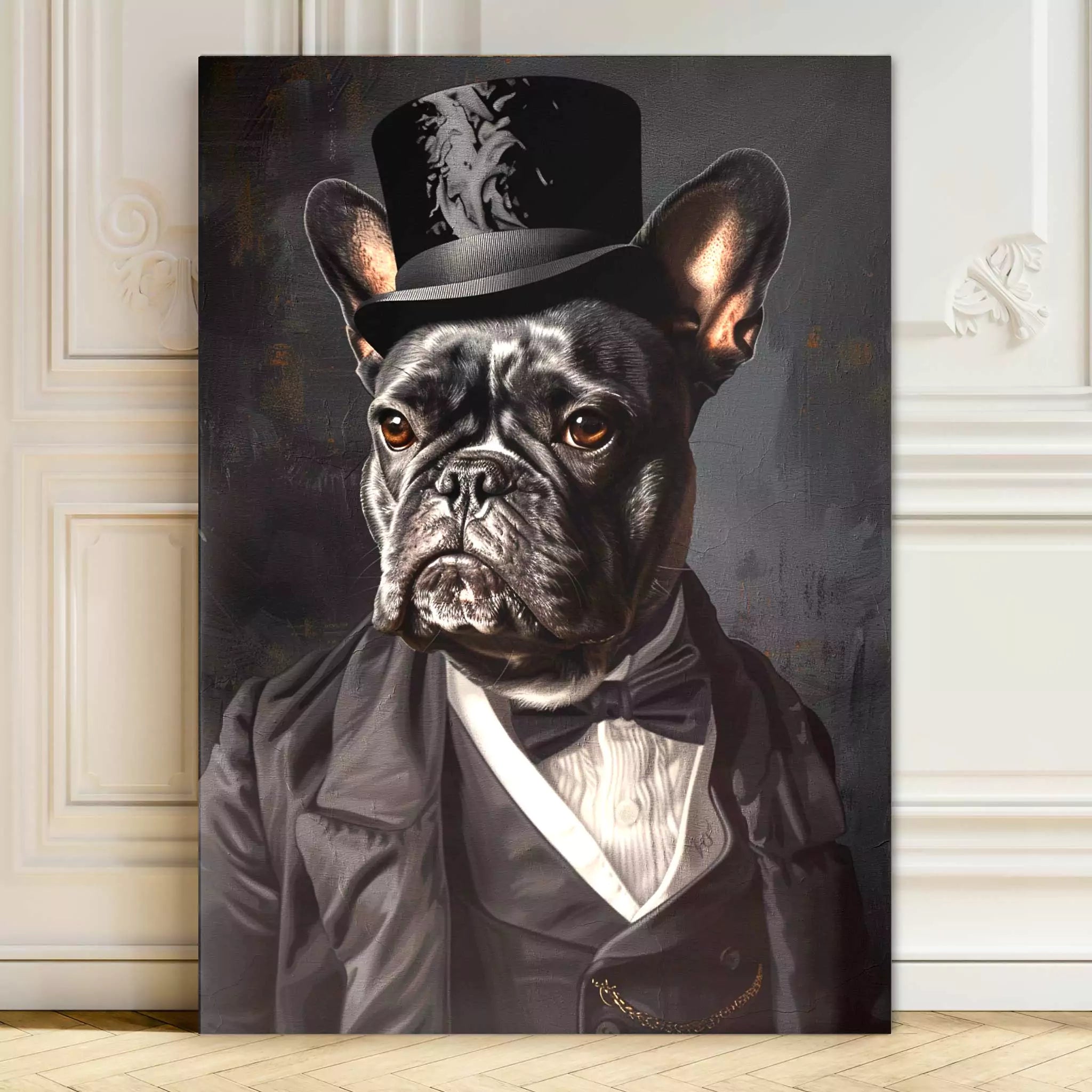 churchill dog portrait