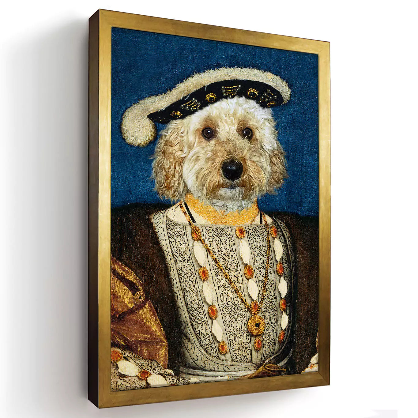King Henry - Custom Vintage Pet Portrait - Lola & Pops