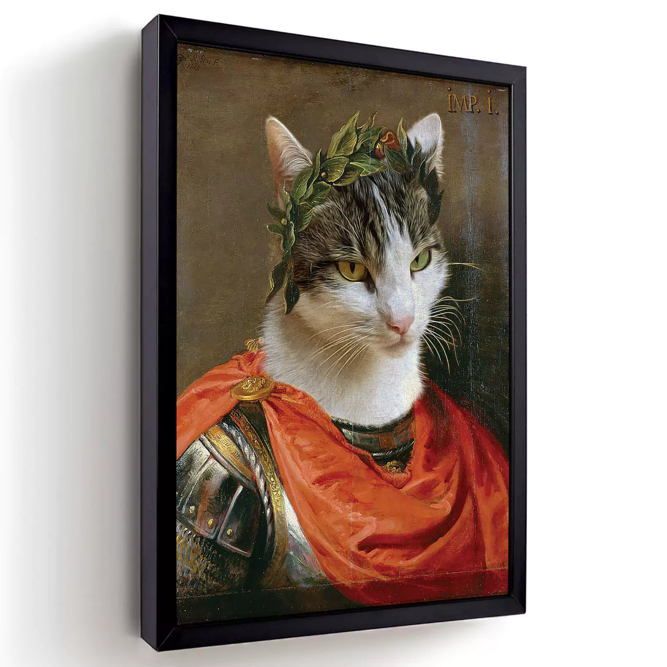 Roman Emperor - Custom Vintage Pet Portrait - Lola & Pops